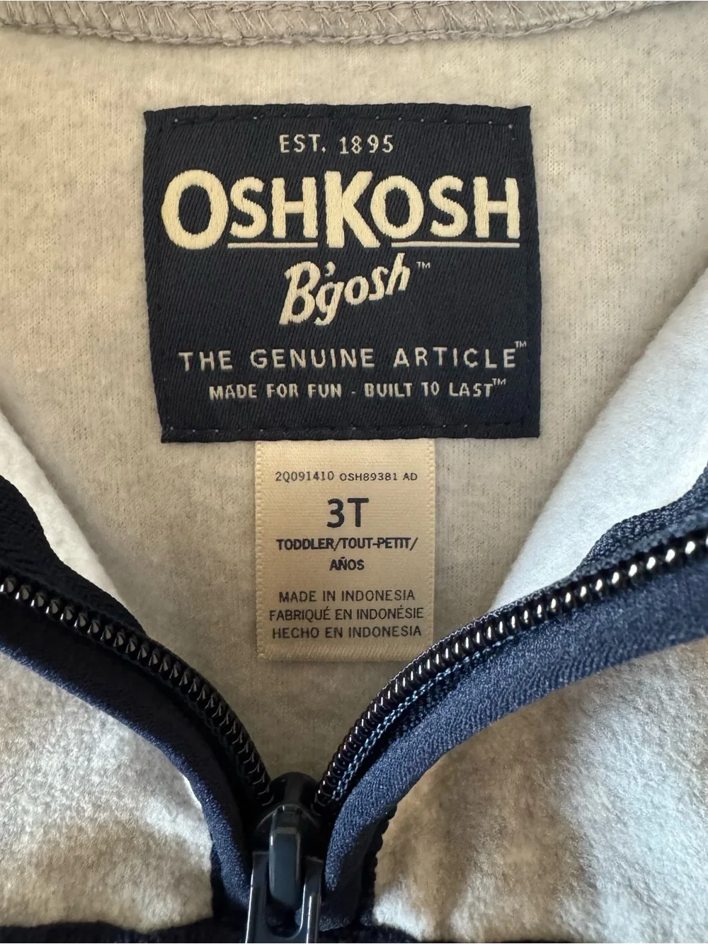 Toddler boy sweater